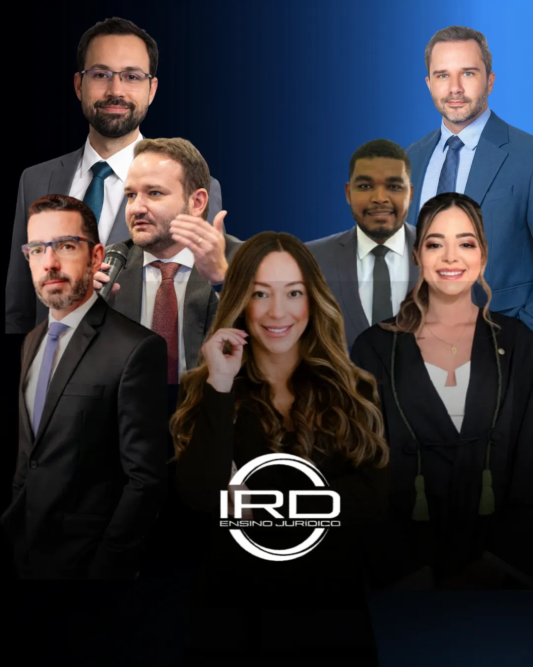 Equipe de professores do IRD Ensino Jurídico